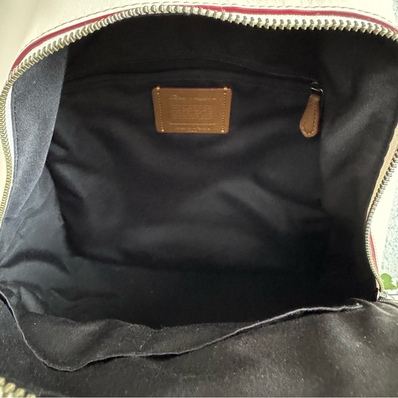 RARE DISNEY X COACH Charlie backpack large chalk white with Mickey Mouse - Picture 8 of 15